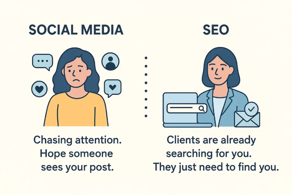 social media vs seo