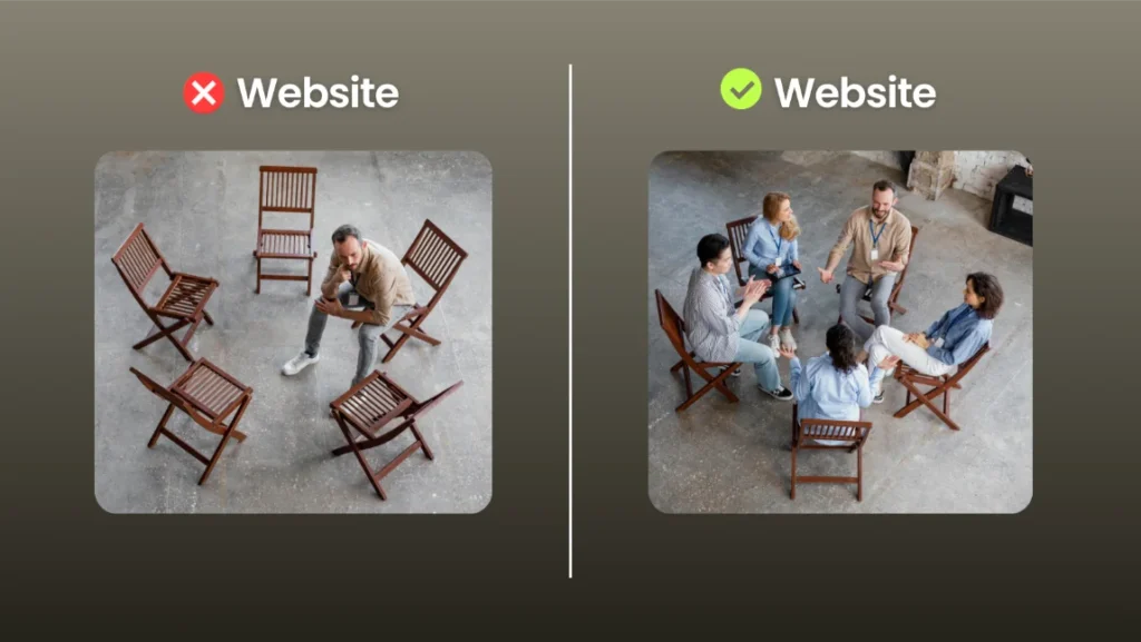 with website vs without website comparision for coaches | Royal Ranking Agency